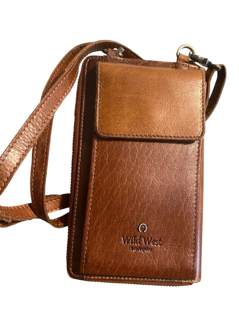 Wild West crossbody cellphone wallet bag